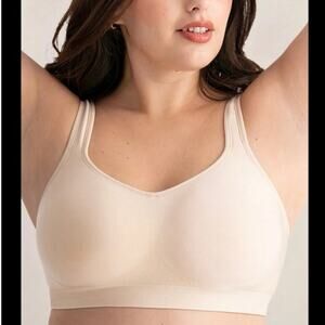 Shapermint Truekind XXL Beige Daily Comfort Wireless Shaper Bra 10022 Extender